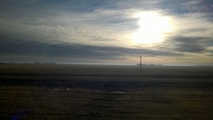 somewhere near Airdrie or maybe it was Castairs