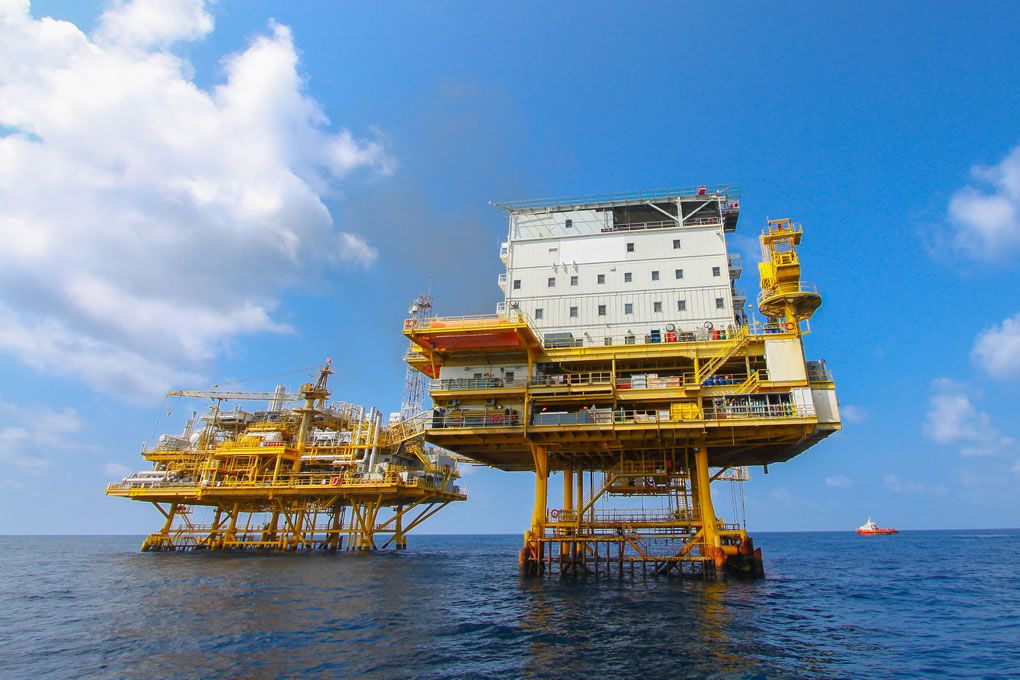 Offshore platform verification management